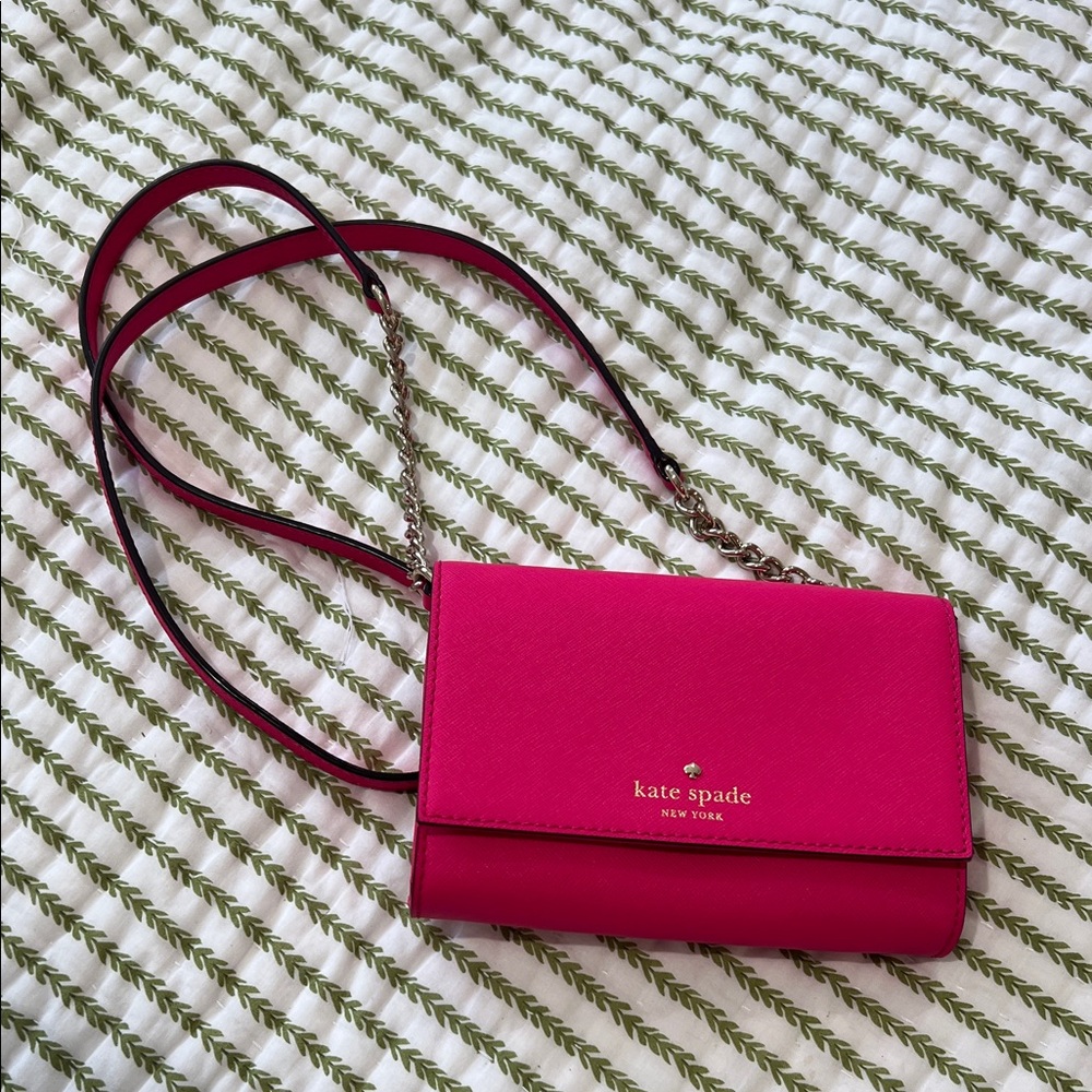 Kate Spade Fuchsia Mini Crossbody Bag